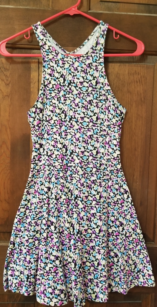 Aeo Floral Skater Dress
